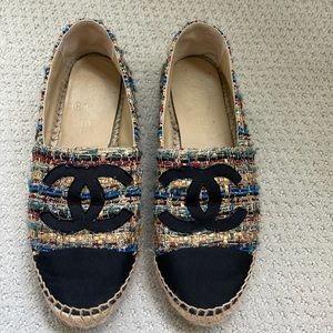 Well loved Chanel espadrilles size 41